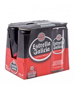 Cerveza Estrella Galicia Lata 33cl